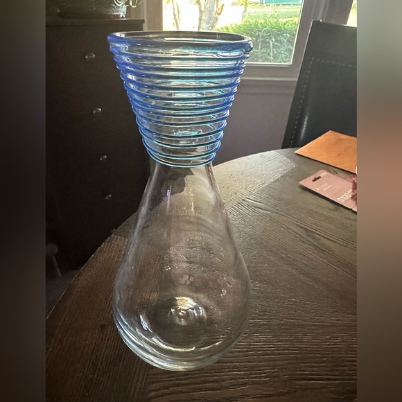 Blenko by Hank Adams - Blue Swirl - Picture 3 of 3